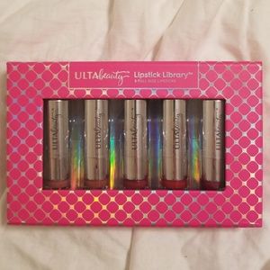 New In Box Ulta Beauty Lipstick Library - 5 Colors